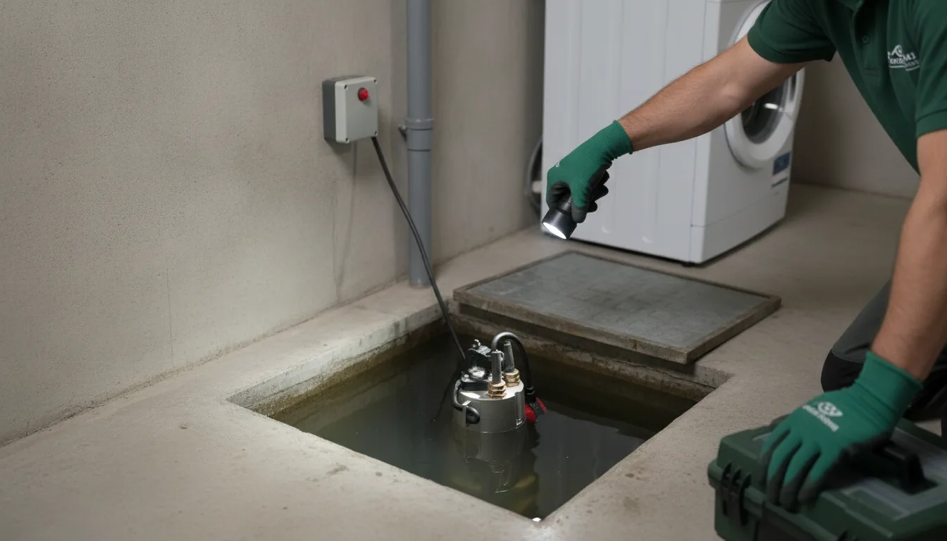 Dépannage pompe de relevage Plobannalec-Lesconil – problème / diagnostic